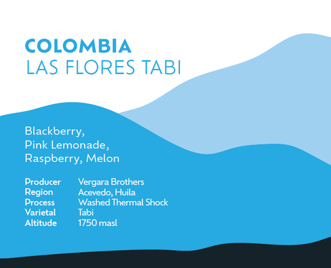 Colombia Las Flores Tabi - Filter Roast