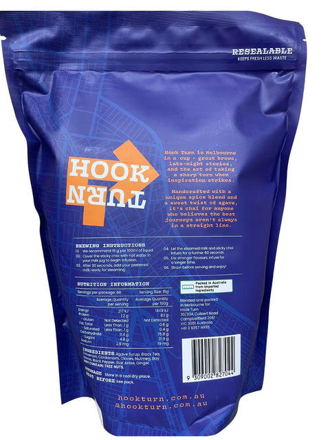 HookTurn Sticky Chai