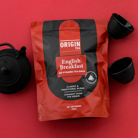 Origin English Breakfast Pyramid Tea Bags